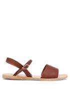 Matchesfashion.com Ancient Greek Sandals - Kaliroi Leather Sandals - Womens - Dark Brown
