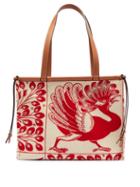 Matchesfashion.com Loewe - Cushion Dodo-jacquard Tote Bag - Womens - Red Multi