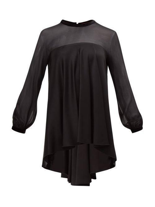 Matchesfashion.com Max Mara Studio - Hieros Blouse - Womens - Black