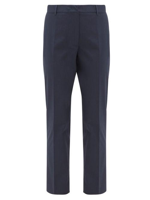 Matchesfashion.com Weekend Max Mara - Osella Trousers - Womens - Navy