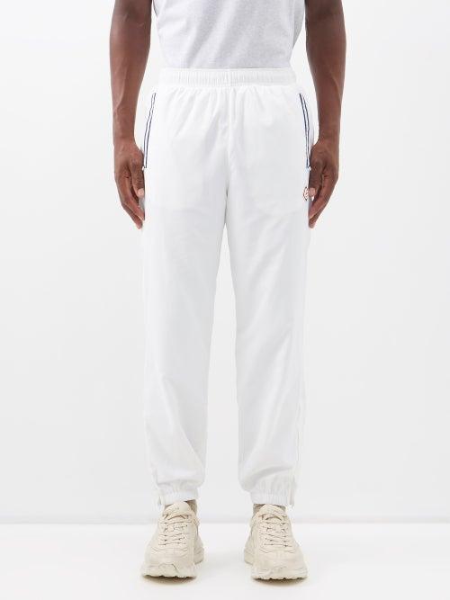 Casablanca - Par Avion Logo-patch Track Pants - Mens - White Multi