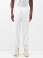 Casablanca - Par Avion Logo-patch Track Pants - Mens - White Multi