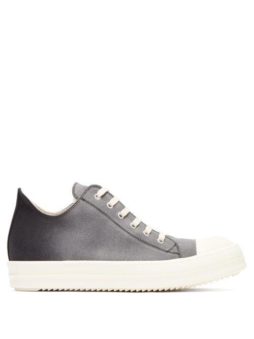 Matchesfashion.com Rick Owens Drkshdw - Degrad Denim Trainers - Mens - Black