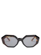 Garrett Leight Jacqueline 50 Octagon-frame Sunglasses
