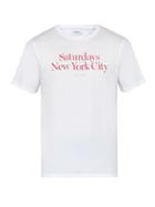 Matchesfashion.com Saturdays Nyc - Miller Cotton Crewneck T Shirt - Mens - White