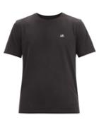 Matchesfashion.com C.p. Company - Logo-print Cotton-jersey T-shirt - Mens - Black