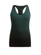 Matchesfashion.com Pepper & Mayne - Goddess Ombr Space Dye Compression Vest - Womens - Dark Green