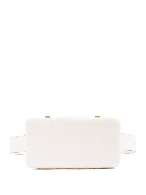 Matchesfashion.com Lutz Morris - Evan Grained-leather Belt Bag - Womens - White