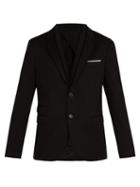 Matchesfashion.com Neil Barrett - Double Lapel Blazer - Mens - Black