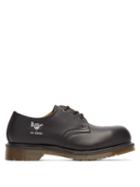 Matchesfashion.com Raf Simons - X Dr. Martens Keaton Leather Derby Shoes - Womens - Black