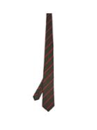 Gucci Striped Wool And Silk-blend Tie