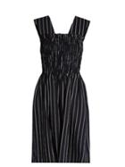 Trademark Dylan Striped Wool-blend Dress