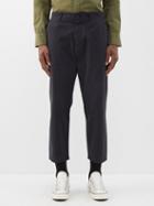 Rag & Bone - Beck Cropped Cotton Trousers - Mens - Black