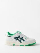 Asics - Ex-89 Faux-leather Trainers - Womens - White Green