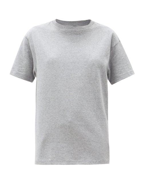 Matchesfashion.com X Karla - The Original Cotton-jersey T-shirt - Womens - Grey