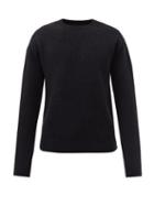 Bottega Veneta - Ribbed-knit Wool-blend Sweater - Mens - Black