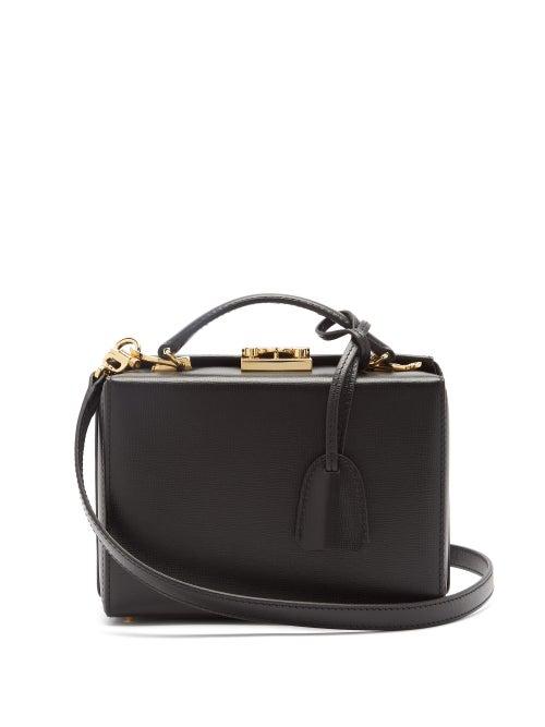 Matchesfashion.com Mark Cross - Grace Grained-leather Cross-body Bag - Womens - Black