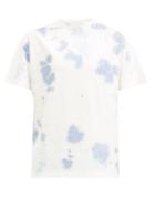 Matchesfashion.com Palm Angels - Tie-dye Cotton-jersey T-shirt - Mens - White Multi