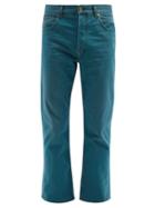 Matchesfashion.com Loewe - Logo-patch Slim-leg Jeans - Mens - Blue
