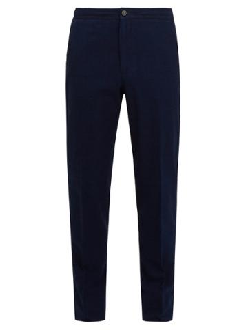 Zegna Sartorial Mid-rise Cotton Trousers