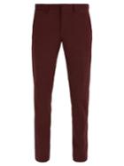 Ermenegildo Zegna Stretch-cotton Chino Trousers