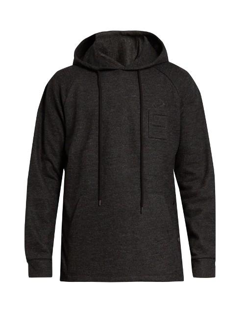 Études Hooded Wool And Cotton-blend Sweatshirt