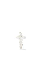 Alighieri - The Frosted Dagger Sterling-silver Single Earring - Womens - Silver
