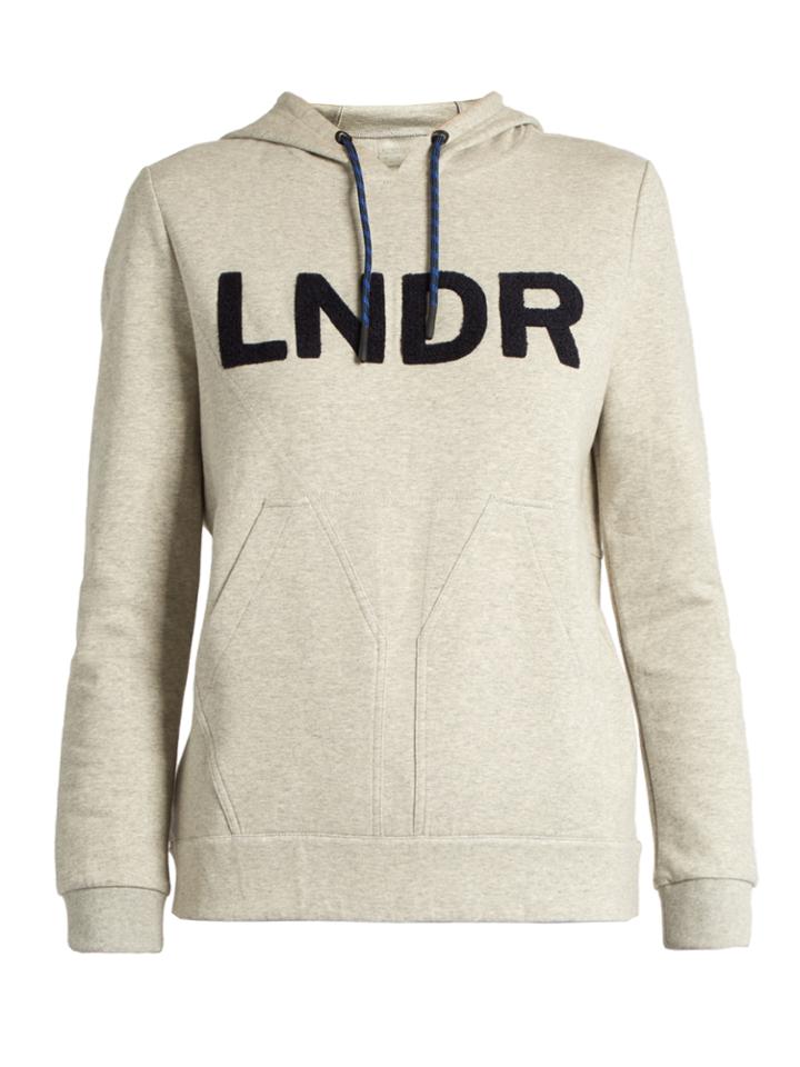 Lndr College Cotton-blend Performance Hooded Sweatshirt