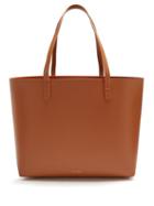 Matchesfashion.com Mansur Gavriel - Tan Brown Lined Large Leather Tote Bag - Womens - Tan
