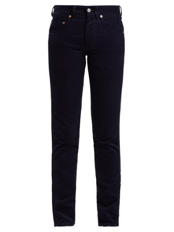 Holiday Boileau Slim-fit Cotton-corduroy Trousers