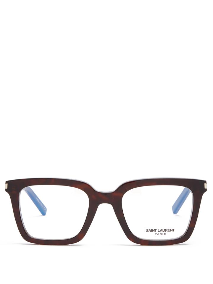 Saint Laurent Rectangle-frame Glasses