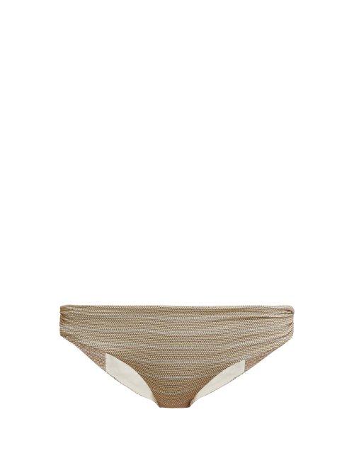 Matchesfashion.com Marysia - Venice Bikini Briefs - Womens - Beige
