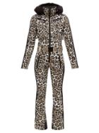 Matchesfashion.com Goldbergh - Cougar Technical All In One Ski Suit - Womens - Leopard