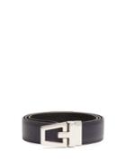 Tod's Reversible Grained-leather Belt