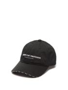 Mens Accessories Vetements - Fashion Is My Profession Embroidered Baseball Cap - Mens - Black