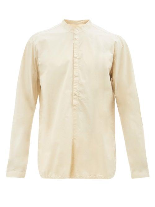 Toogood - The Botanist Cotton-poplin Shirt - Mens - Beige