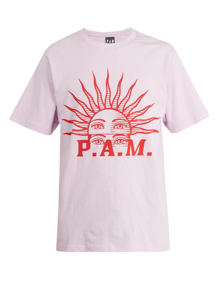 P.a.m. Solaris-print Cotton T-shirt