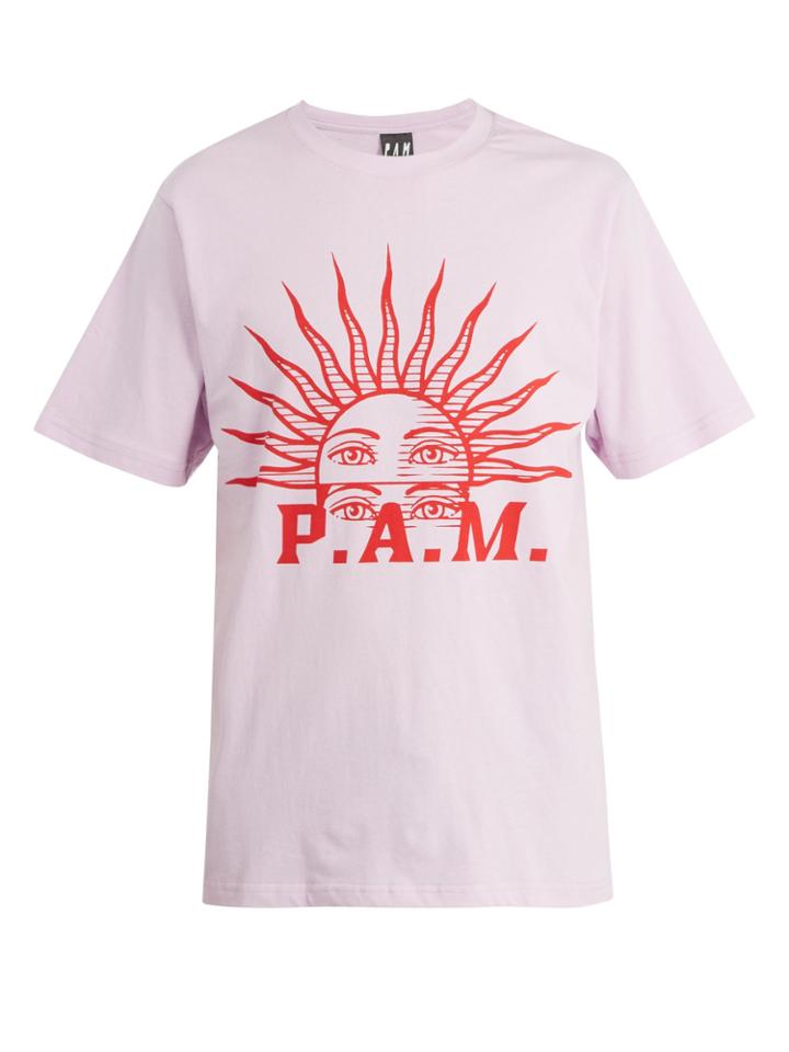 P.a.m. Solaris-print Cotton T-shirt