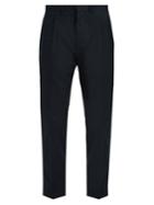 The Gigi Tonga Slim-fit Cropped Cotton-drill Chino Trousers