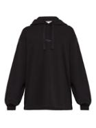 Matchesfashion.com Acne Studios - Cotton Hooded Sweatshirt - Mens - Black