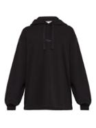 Matchesfashion.com Acne Studios - Cotton Hooded Sweatshirt - Mens - Black