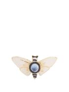 Matchesfashion.com Sonia Boyajian - Butterfly Ceramic Brooch - Womens - White