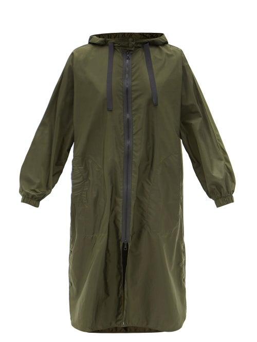 Matchesfashion.com Officine Gnrale - Grazia Hooded Waterproof-shell Rain Jacket - Womens - Khaki