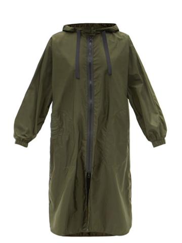 Matchesfashion.com Officine Gnrale - Grazia Hooded Waterproof-shell Rain Jacket - Womens - Khaki
