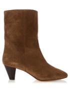 Isabel Marant Dyna Suede Ankle Boots
