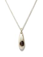 Parts Of Four - Chrysalis Crystal & Sterling-silver Necklace - Mens - Silver