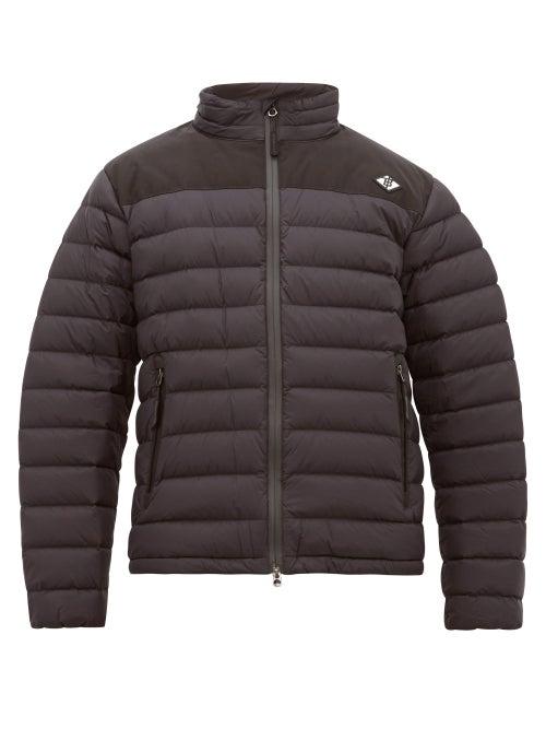 Matchesfashion.com Burberry - Birkenshaw Logo Patch Quilted Jacket - Mens - Black