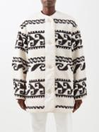 Isabel Marant Toile - Himemma Reversible Boucl-jacquard Coat - Womens - Ecru