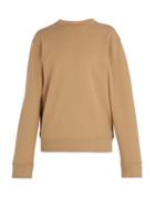 Matchesfashion.com Maison Margiela - Elbow Patch Cotton Sweatshirt - Mens - Beige