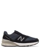 Matchesfashion.com New Balance - 990v5 Suede And Mesh Trainers - Womens - Navy